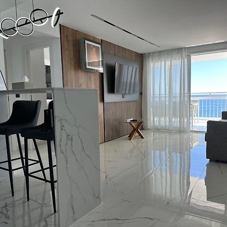 Esmeralda, Benidorm Beachfront Poniente, 1St Line Frontal Seaview, Ocean Terrace エクステリア 写真