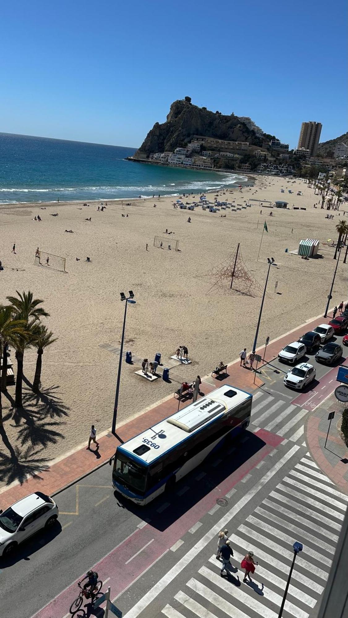 Esmeralda, Benidorm Beachfront Poniente, 1St Line Frontal Seaview, Ocean Terrace エクステリア 写真